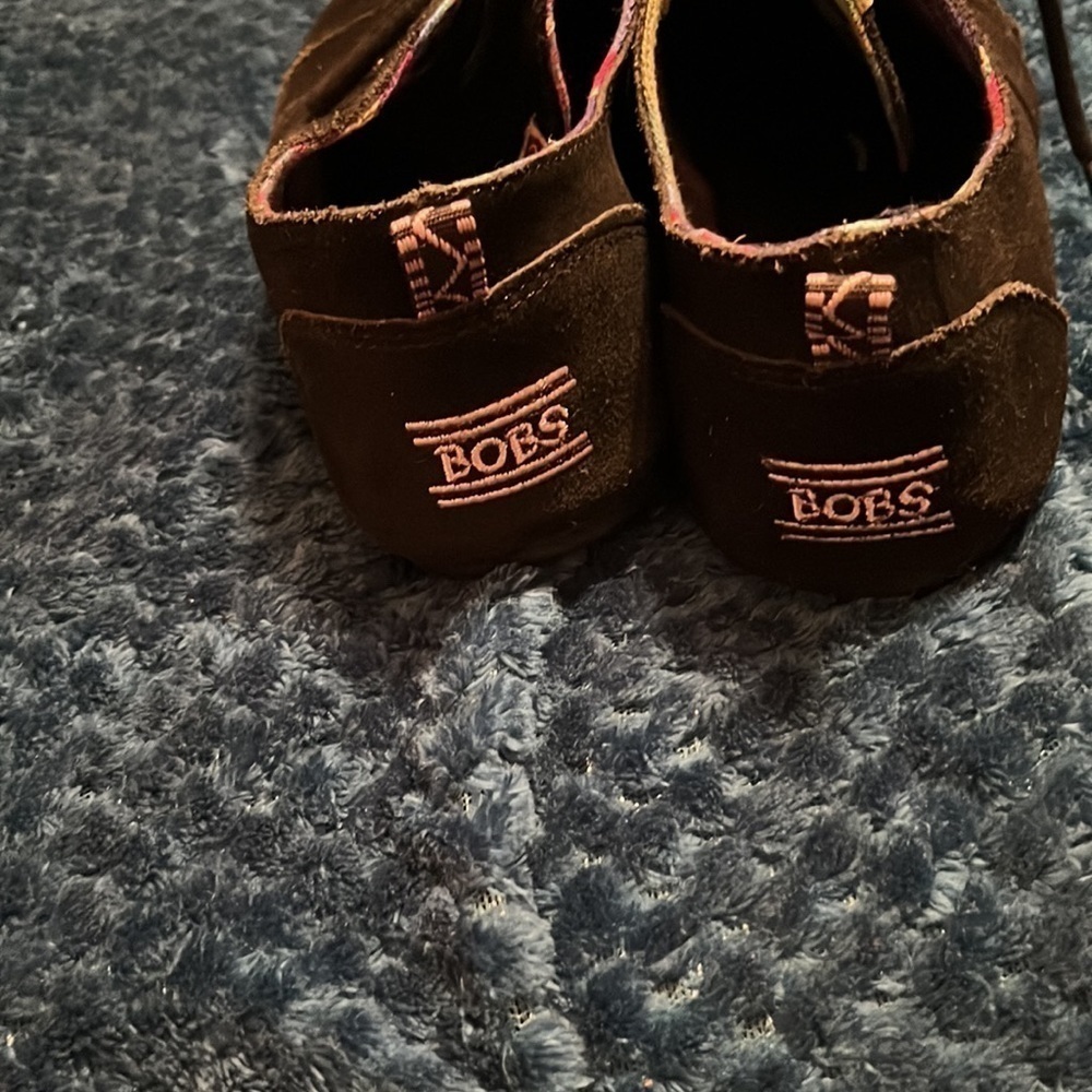 Bobs black lace up suede ankle boots! - Picture 8 of 10